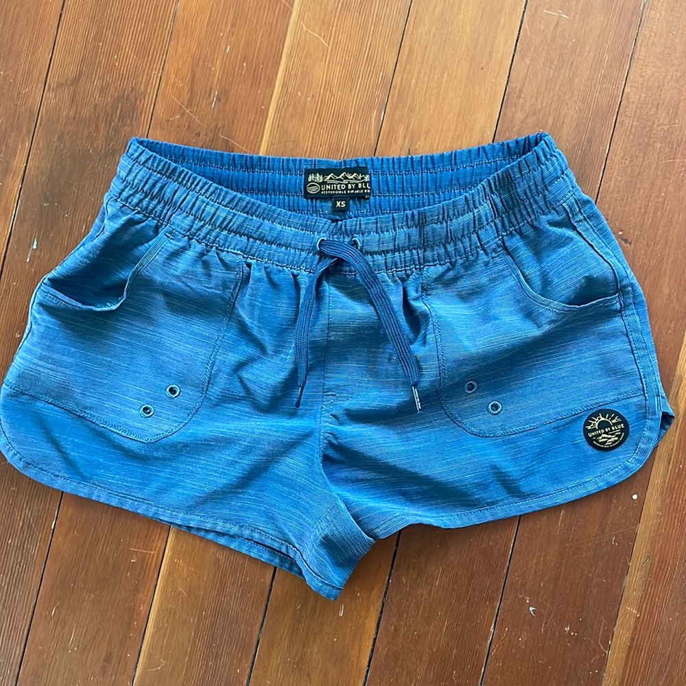 United by blue shorts